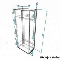 Шкаф платяной Мебелеф-19 | фото 7