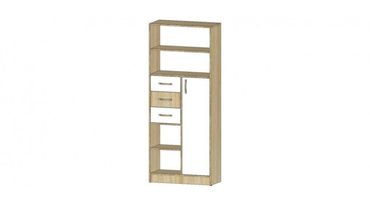 БУРАТИНО Детская (Модульная) Сонома/Белый | фото 9