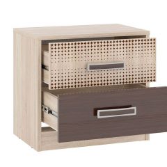 Спальня РУМБА (Модульная) Дуб Сонома / Венге | фото 2