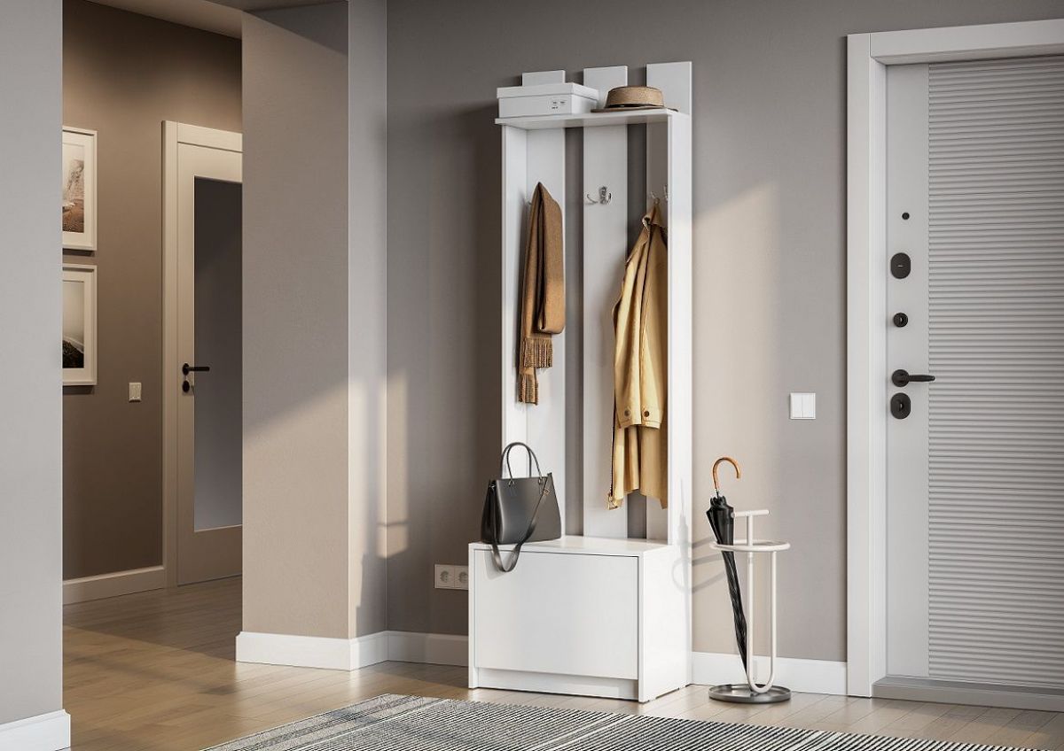 АЙДЕН Прихожая (модульная) белый | фото 3