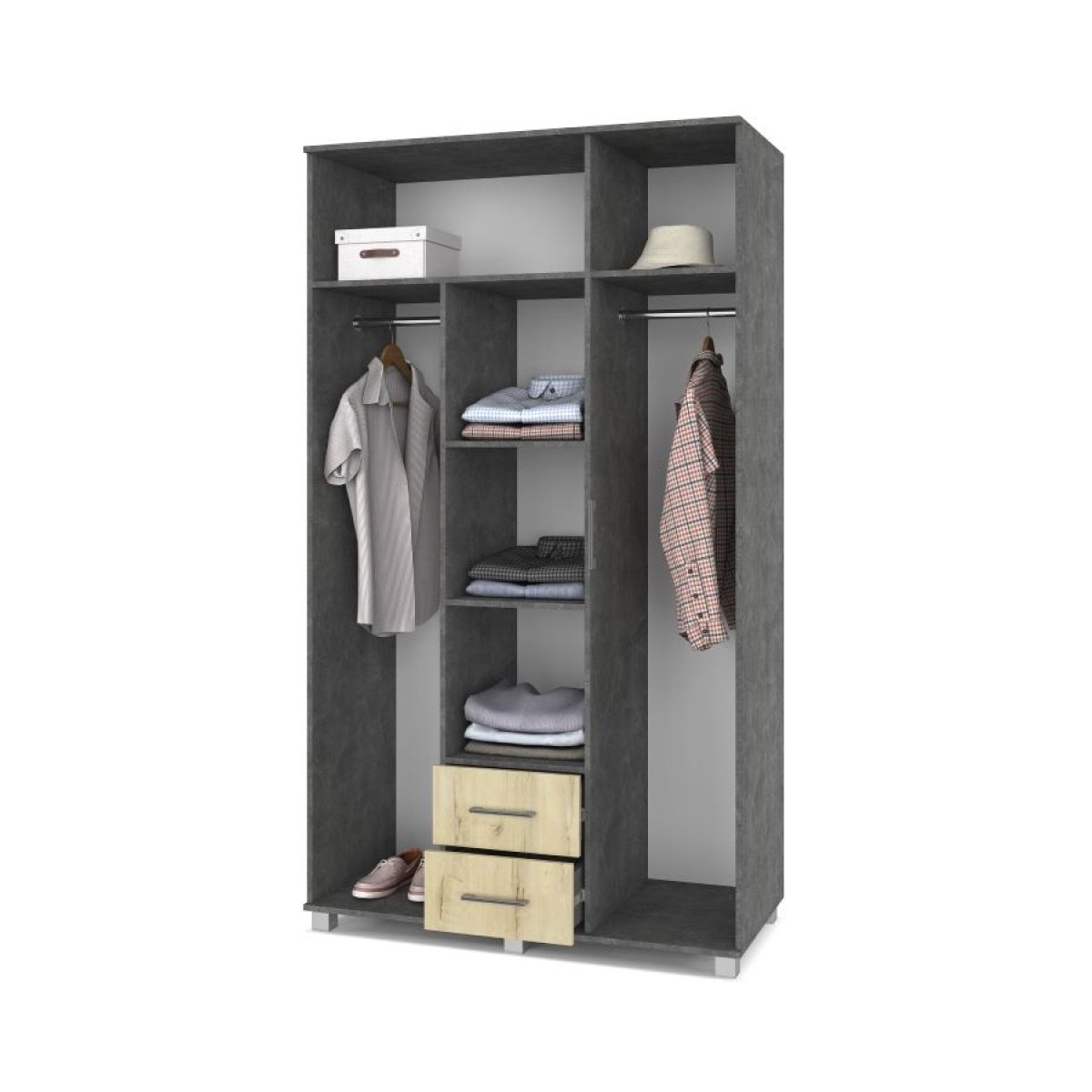 ЕВА Шкаф 3-х дверный Е34 | фото 8