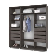 МАРТИН Шкаф-купе Анкор темный (2000*600) М601 | фото 4