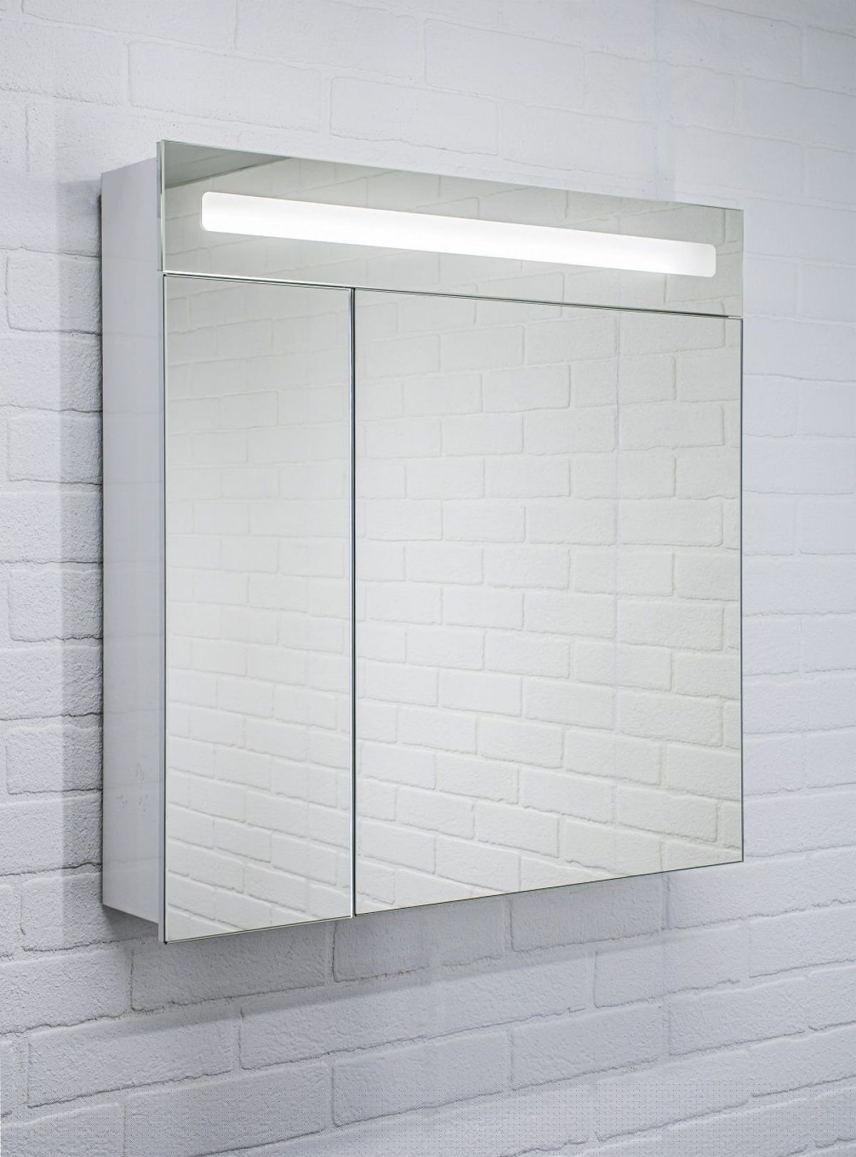 Шкаф-зеркало Аврора 60 с подсветкой LED Домино (DV8005HZ) | фото 6