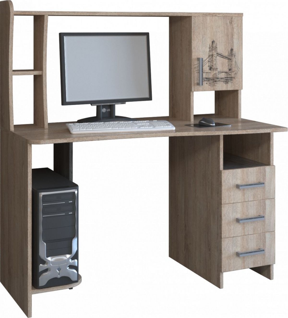 Компьютерный стол КЛ №6.4 | фото 2