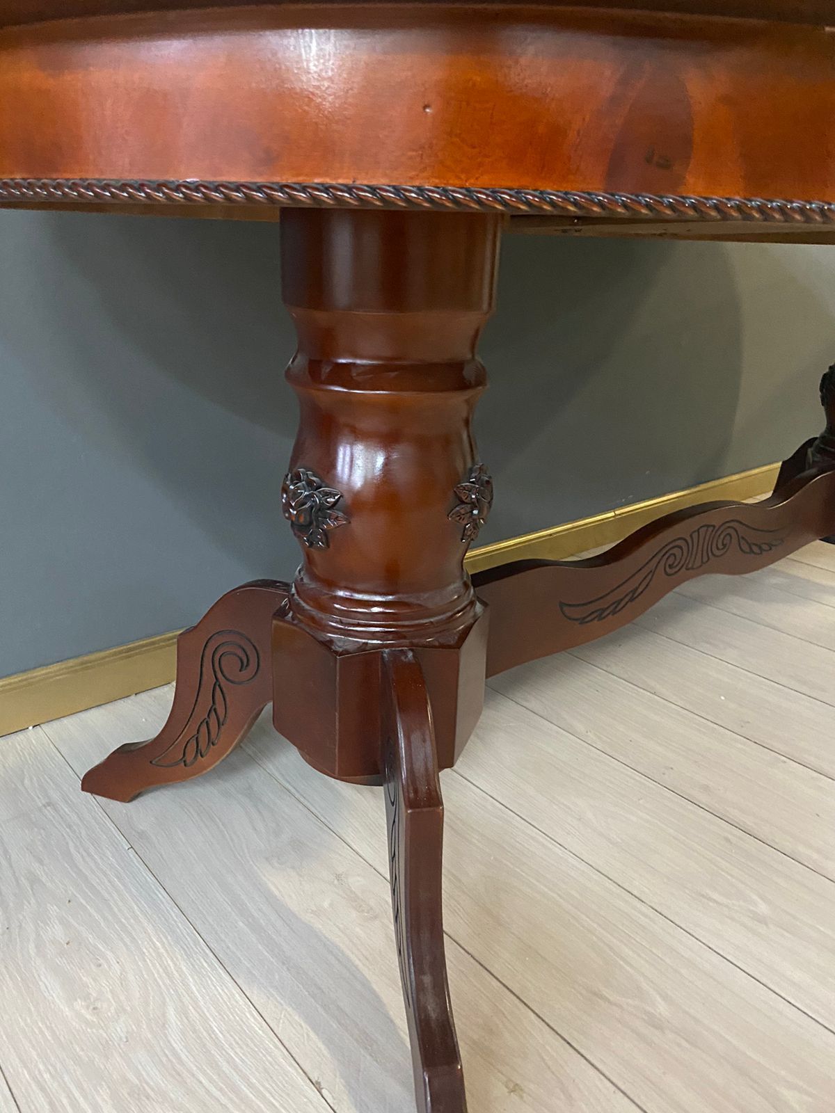 Стол овальный раскладной Верона (шпон) | фото 5