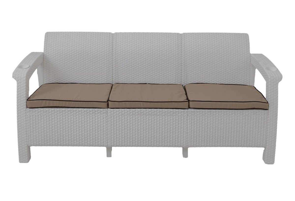 Диван Yalta Sofa 3 Set (Ялта) белый | фото 2