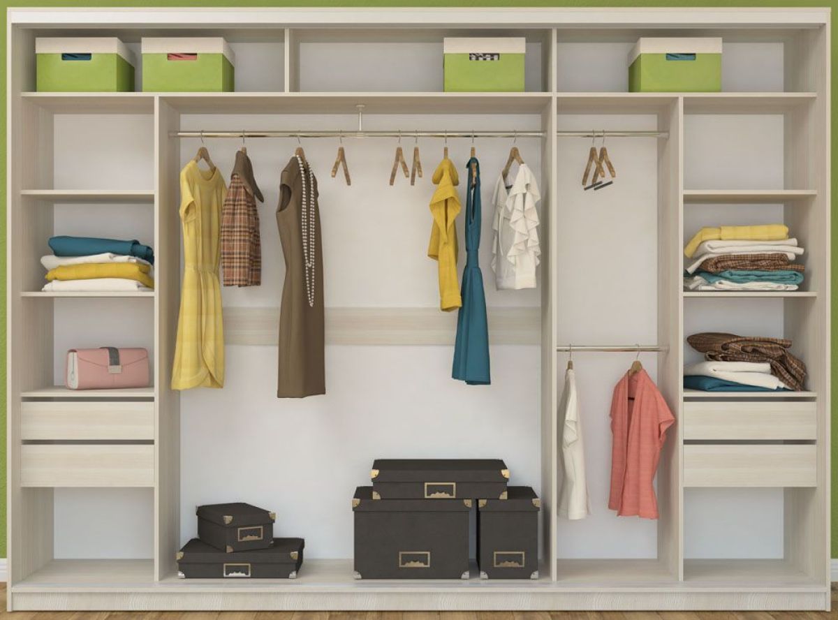 Шкаф-купе Татьяна 3000 (ЛДСП/Зеркало/ЛДСП) ЛДСП 2 кат. | фото 2