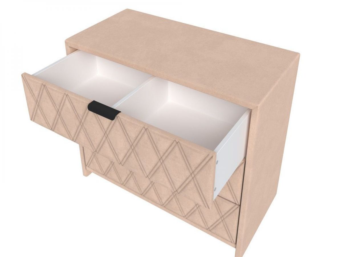 PROxSON Комод Side (Ткань: Велюр Casa Бежевый) 94x45 | фото 2
