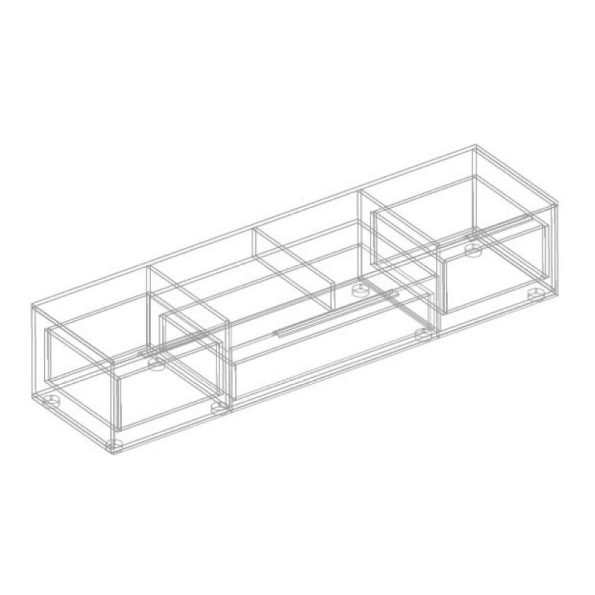 ВИТА Тумба ТВ 2000 (темно серый) | фото 2