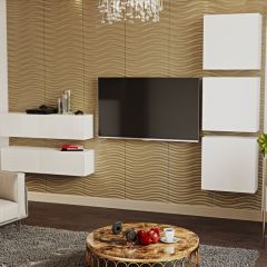 ЛИНДА Гостиная (Белый/Белый) | фото 4