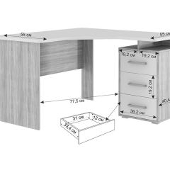 ЛАЙТ 2 Стол компьютерный угловой (1200) | фото 2