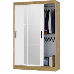 Шкаф-купе Тайм ШКК-03 (крафт/белый) | фото 2