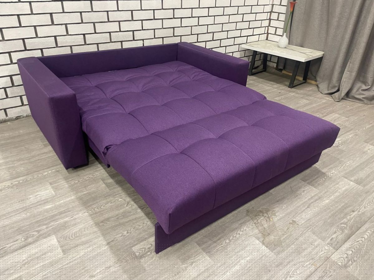 Диван Аккордеон 1280*2000 ППУ подлокотник ПРЯМОЙ | фото 2