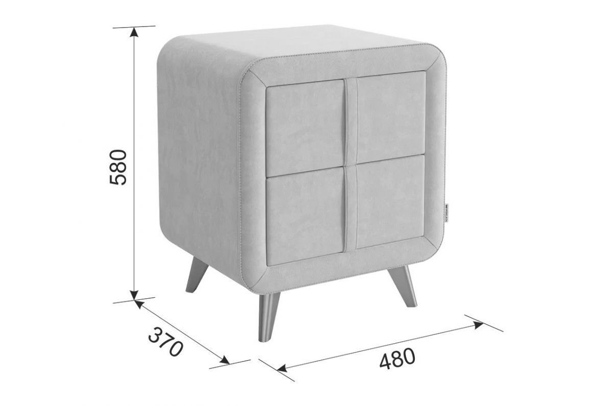 СОФИ 3 Тумба прикроватная (велюр) | фото 3