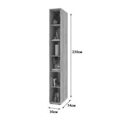 СТОУН С10 Пенал-стеллаж (дуб золотой) | фото 2