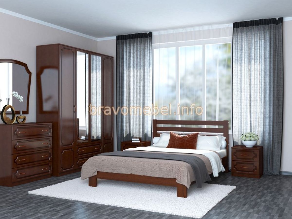 ВЕРОНИКА Кровать из массива 1200 | фото 3