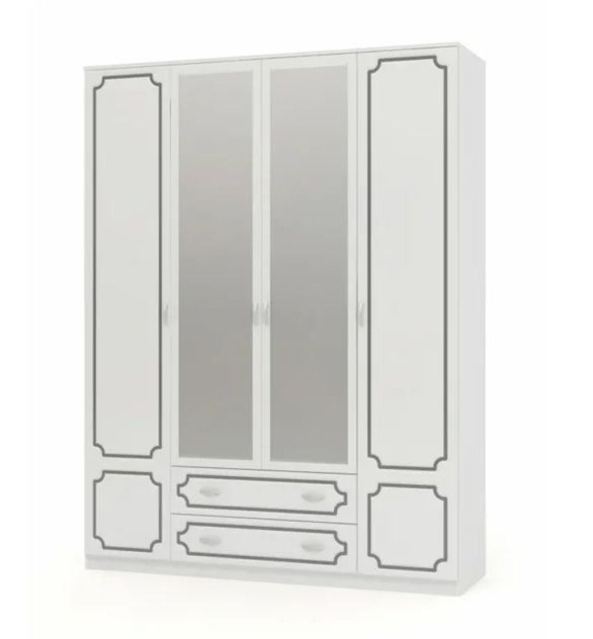 ЛАК Спальный гарнитур (модульный) белый | фото 5