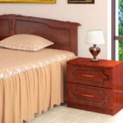 ЛАК (ОРЕХ) Спальный гарнитур (модульный) | фото 14