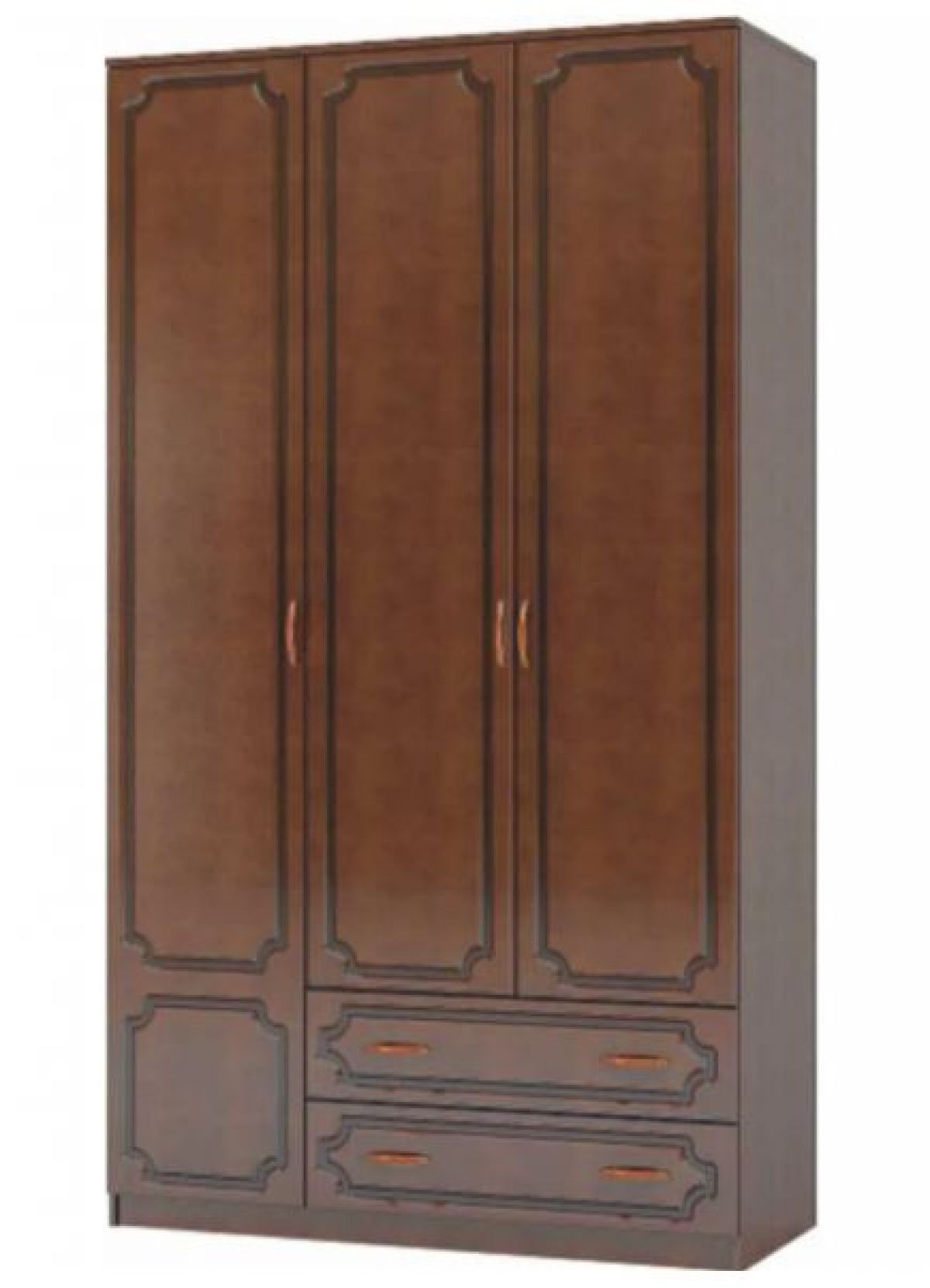 ЛАК (ОРЕХ) Спальный гарнитур (модульный) | фото 18