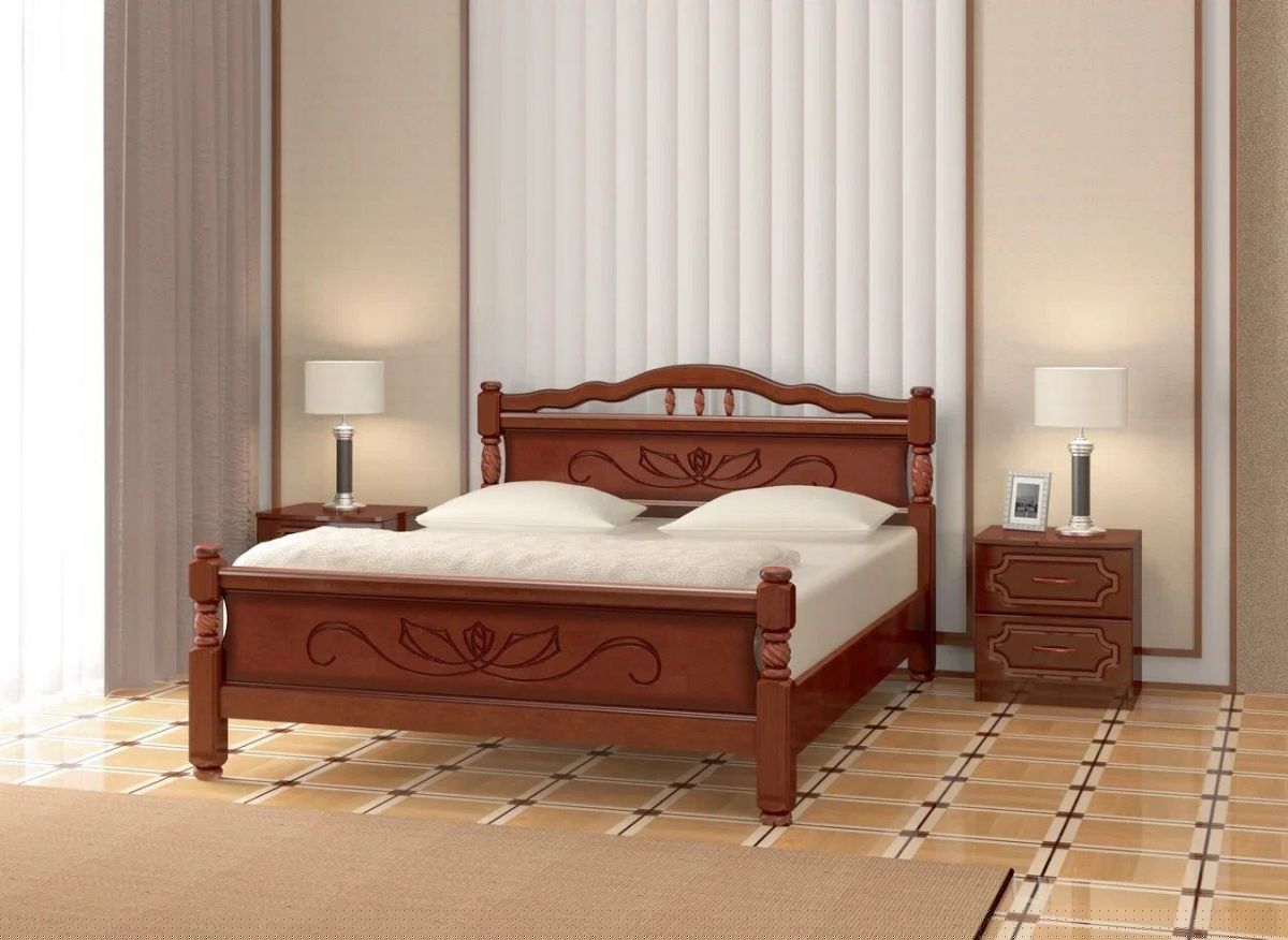 КАРИНА-5 Кровать из массива 1600 | фото 7