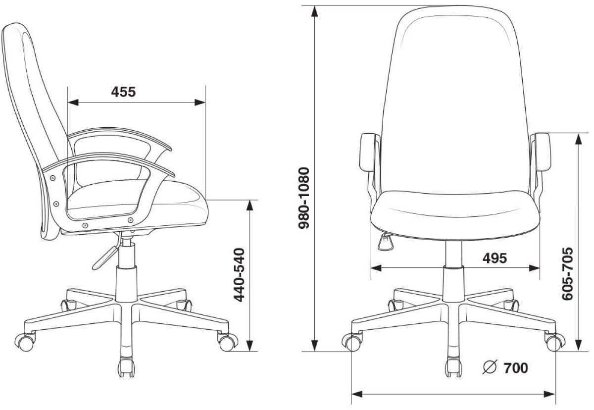 Кресло руководителя Бюрократ CH-808LT/#G серый 3C1 | фото 4