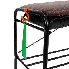 ПДОА35СЯ М Подставка для обуви "Альфа 35" с сиденьем и ящиком Медный антик | фото 4