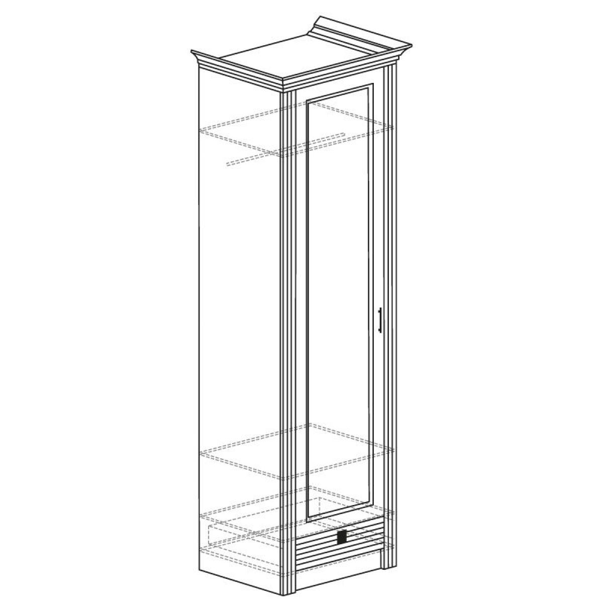 ОРЛЕАН Гостиная (модульная) ясень белый | фото 9