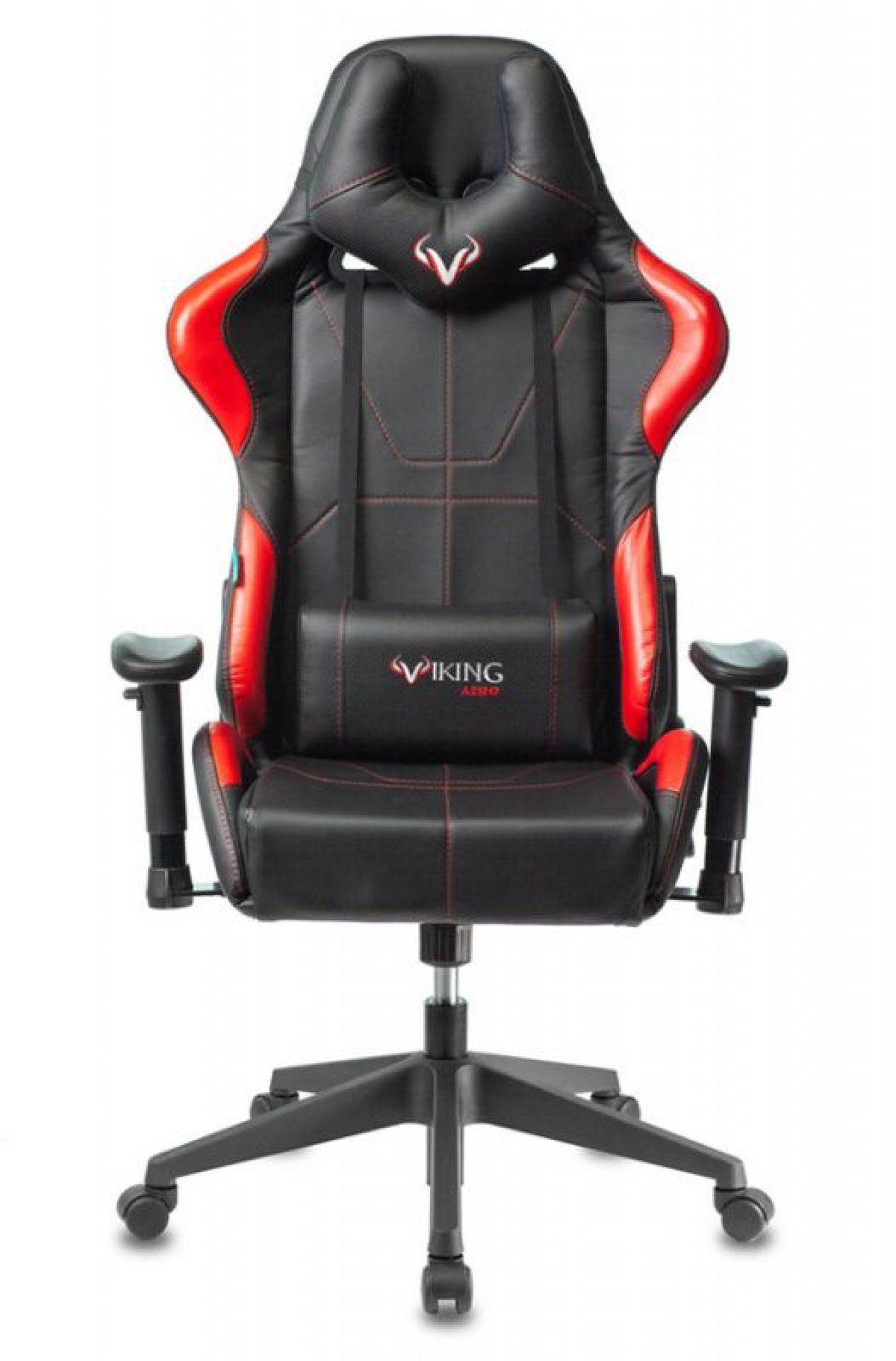 Кресло игровое Бюрократ VIKING 5 AERO RED черный/красный | фото 3