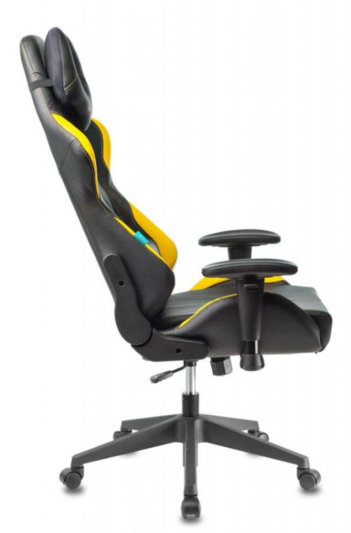 Кресло игровое Бюрократ VIKING 5 AERO YELLOW черный/желтый | фото 2