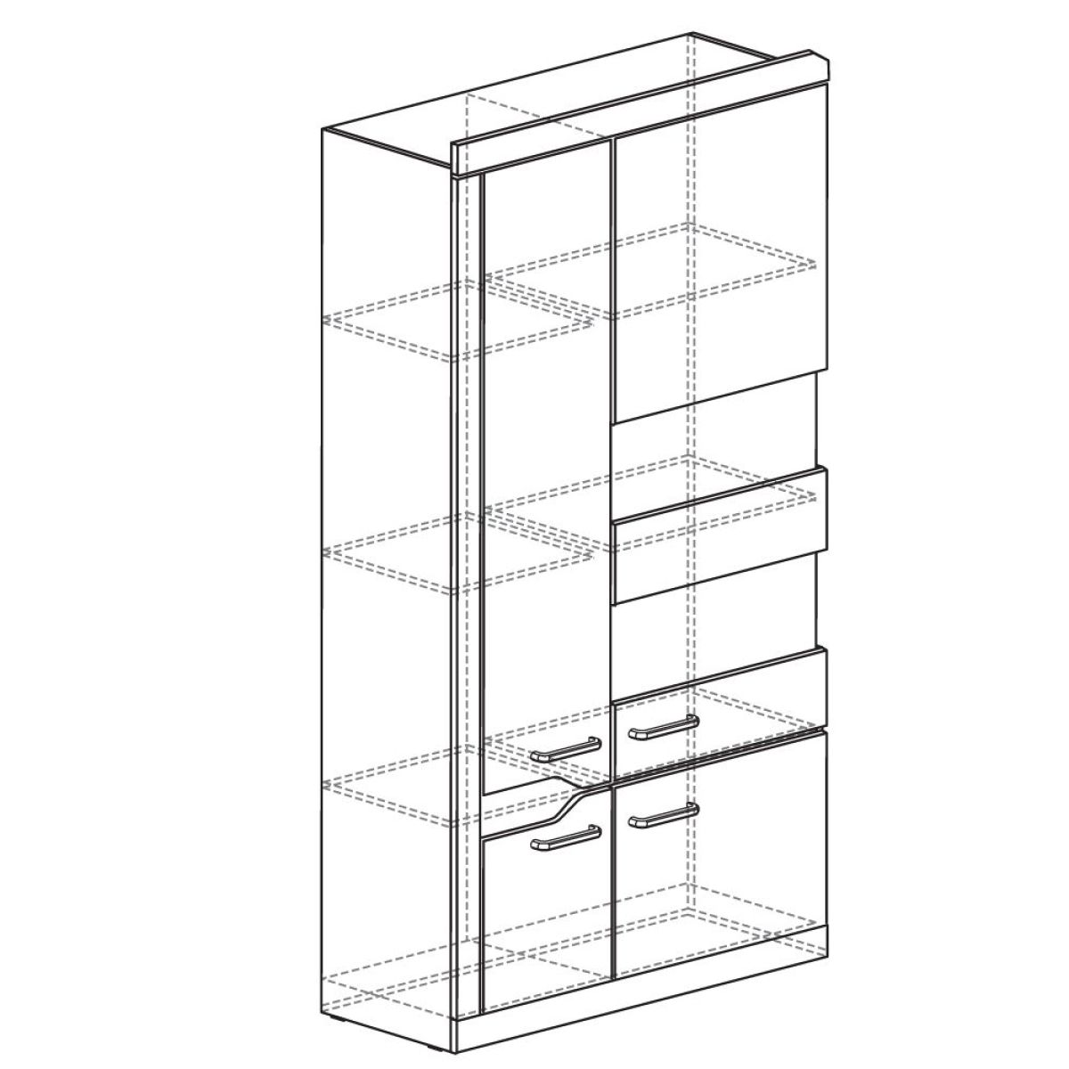 Шкаф многоцелевой №306 "Ронда" | фото 3